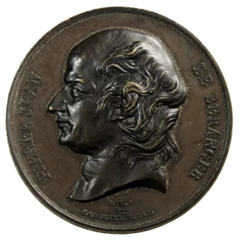 Médaille Pierre Jean de Beranger
