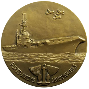 Arromanches Aircraft Carrier Medal 1944
