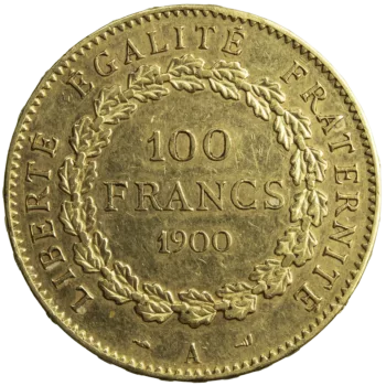 IIIème république 100 francs 1900 A