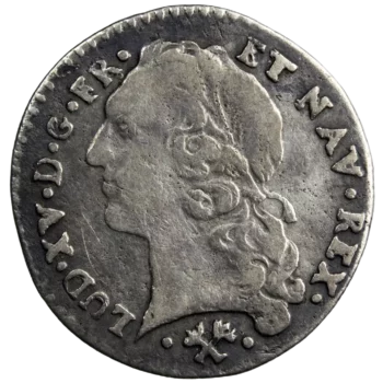 Louis XV 1/20 écu 1766 Bayonne