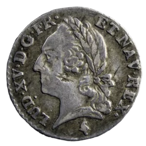 Louis XV 1/20 écu à la vieille tête 1779 Paris