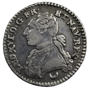 Louis XVI 1/10 écu 1782 Metz
