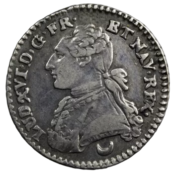 Louis XVI 1/10 écu 1782 Metz