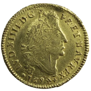 Louis XIV louis aux 4L 1694 Montpellier