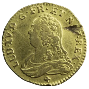 Louis XV louis aux lunettes 1728 Troyes