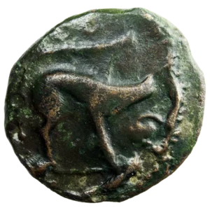 Ambiani bronze au sanglier