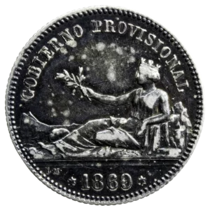 Espagne Peseta 1869