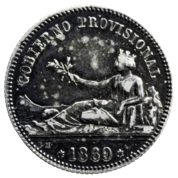 Espagne Peseta 1869