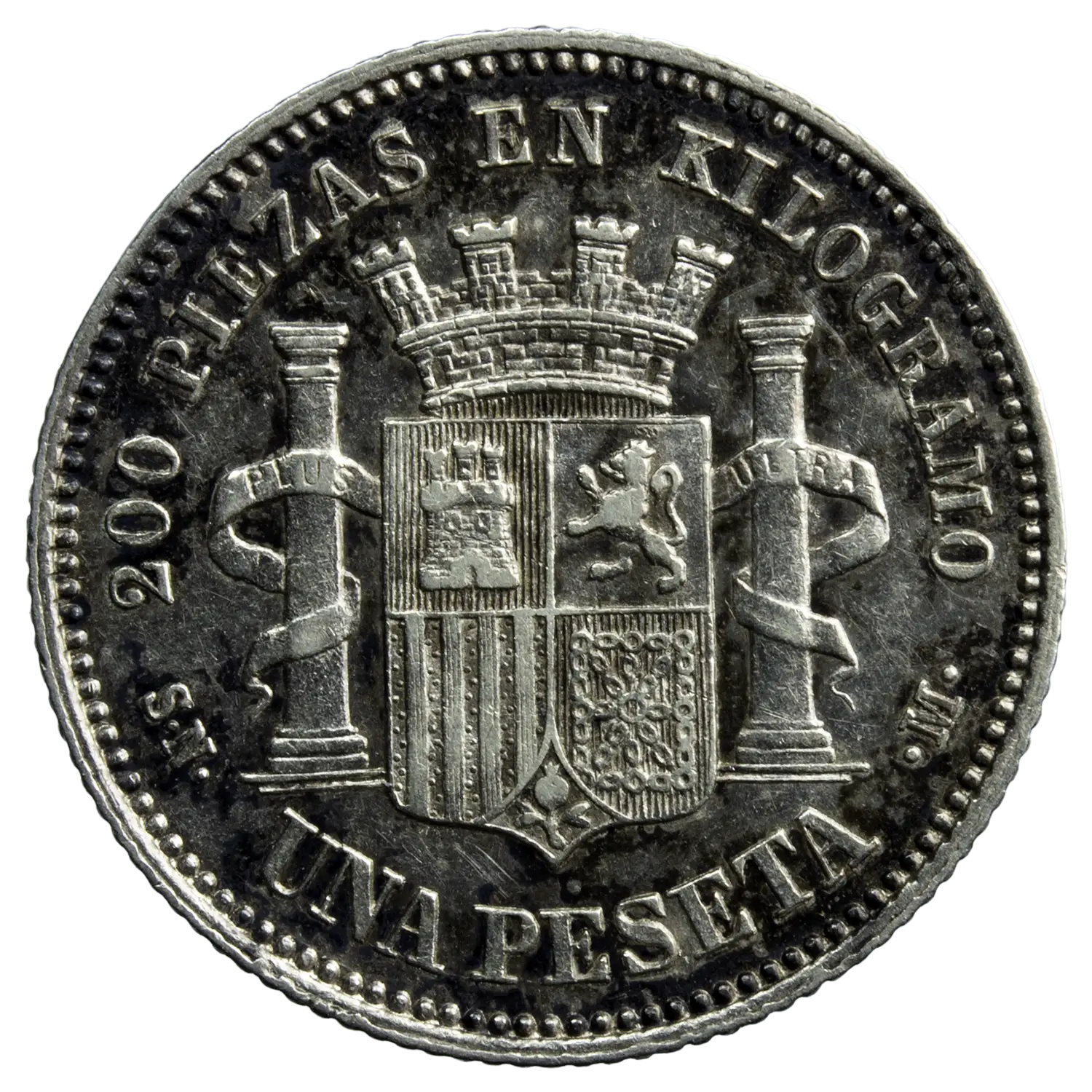Espagne Peseta 1869