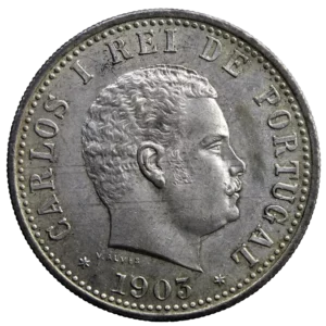 Indes Portugaises Carlos I Roupie 1903