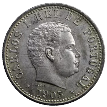 Indes Portugaises Carlos I Roupie 1903