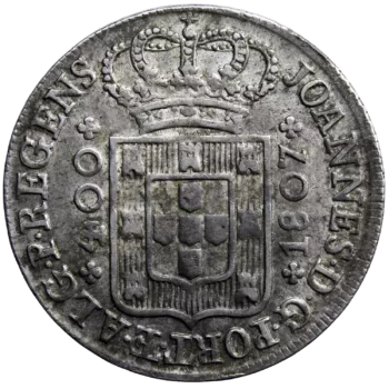Portugal Joao Prince Regent 400 reis 1807