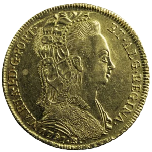 Brésil Maria 6400 Reis 1791 Rio