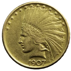 USA 10 dollars 1907 Indien