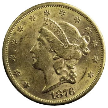USA 20 dollars 1876 S