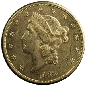 USA 20 dollars 1888 S