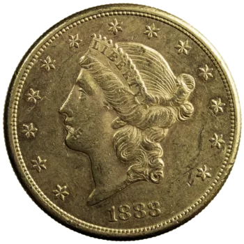 USA 20 dollars 1888 S