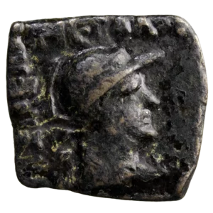Bactria Eukratides I Square AE