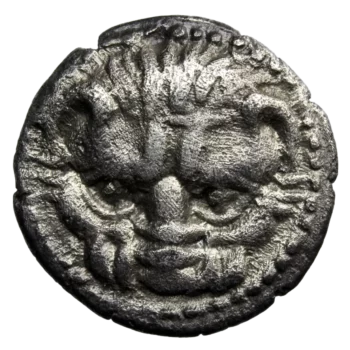 Bruttium Rhegion Litrae d'argent