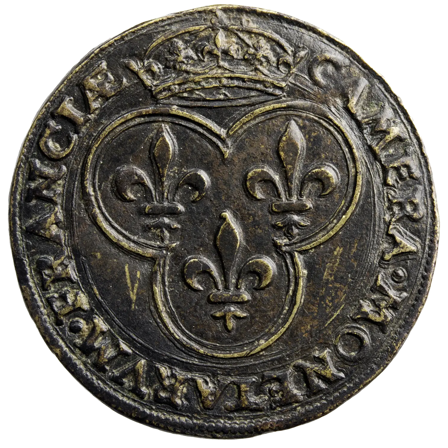 Henri II AE jeton Chamber of Coins
