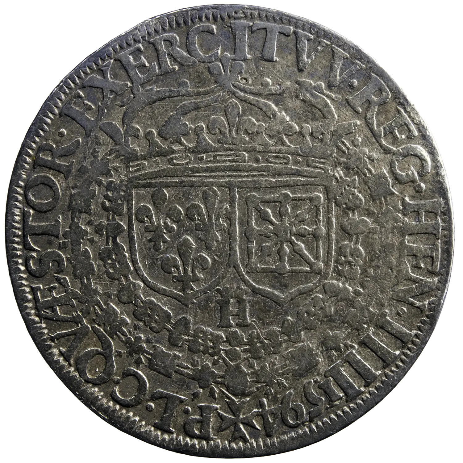 Henri IV AR jeton 1594 Trésoriers militaires