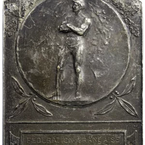 AE Plaquette from the French Wrestling Federation