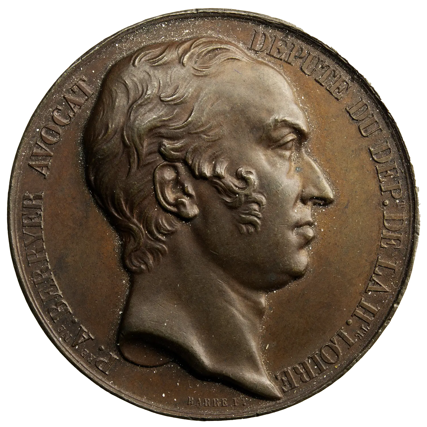 Pierre Antoine Berryer AE Medal 1833