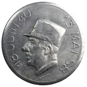 Algeria Medal De Gaulle 13 mai 58