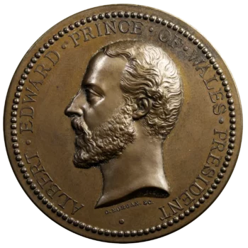 Wales Prince Edward AE medal 1874