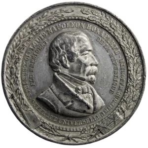 Louis Napoléon Bonaparte medaille election 1848