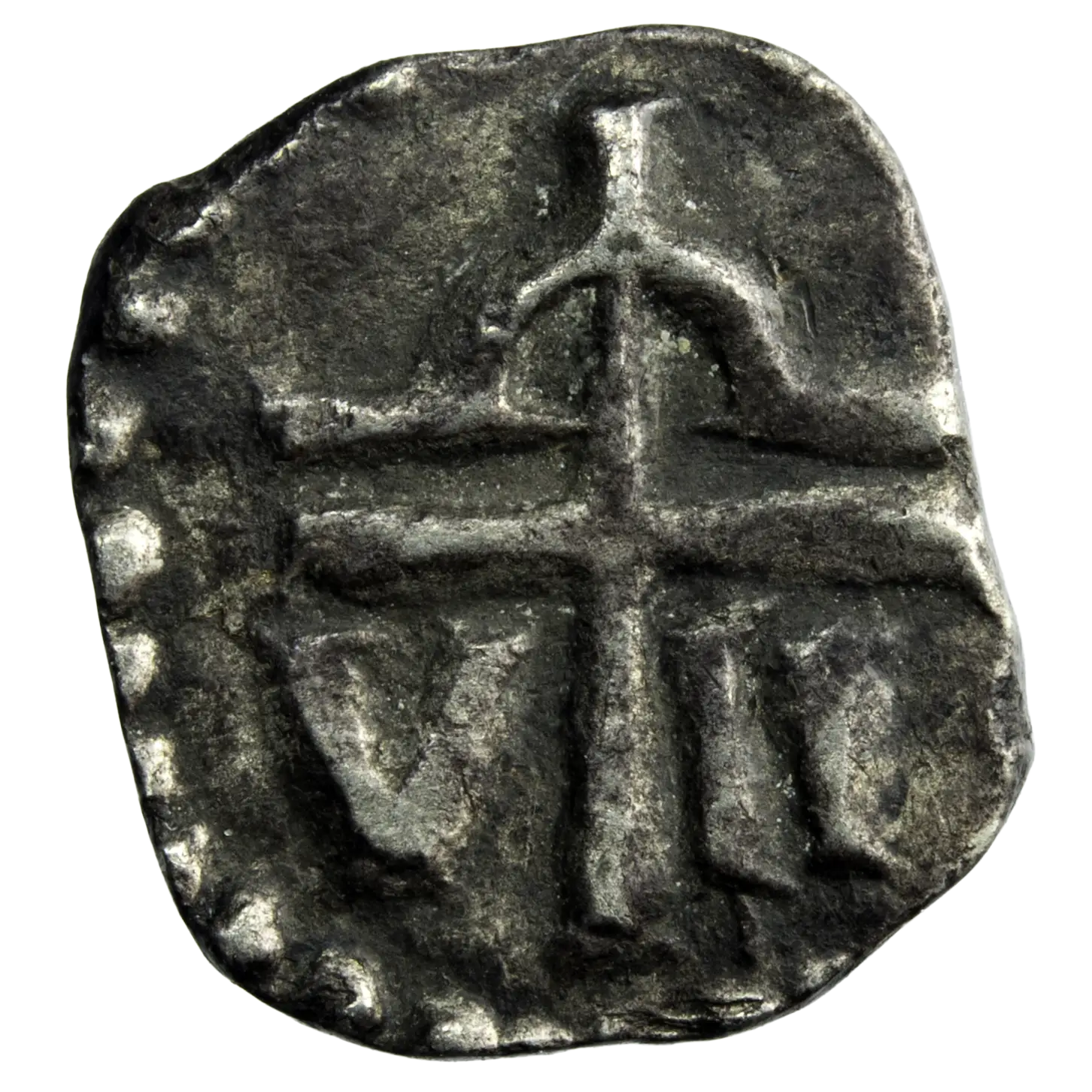 Merovingian AR denarius
