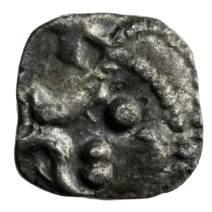 Merovingian AR Denarius Paris