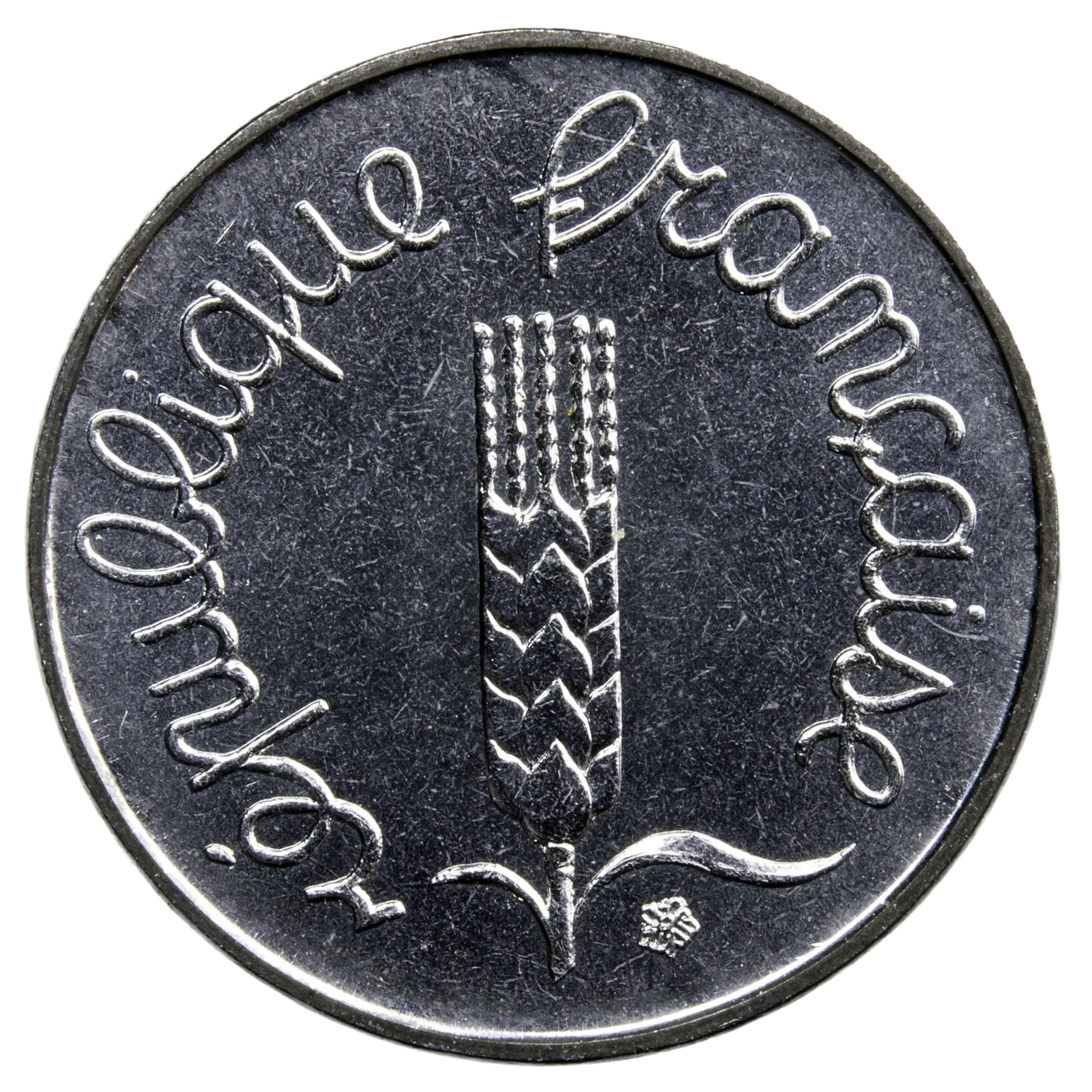 5th French Republic 1 centime 1986