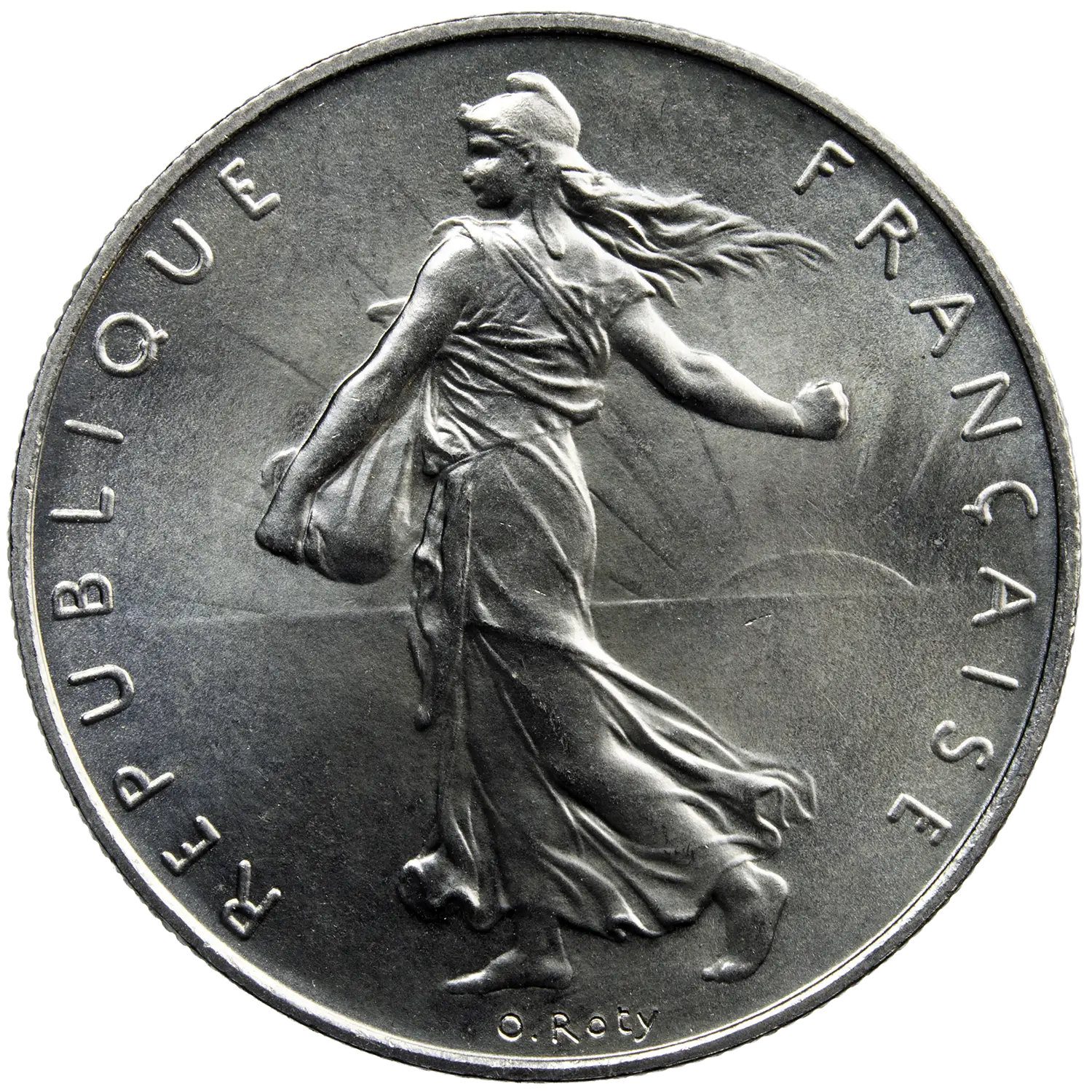 5th French Republic 1 franc 1986