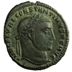 Constantin I AE follis Cyzicus 311