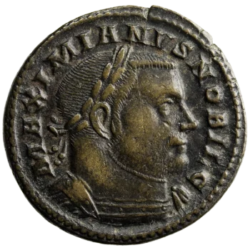 Galère Maximien AE follis Treves