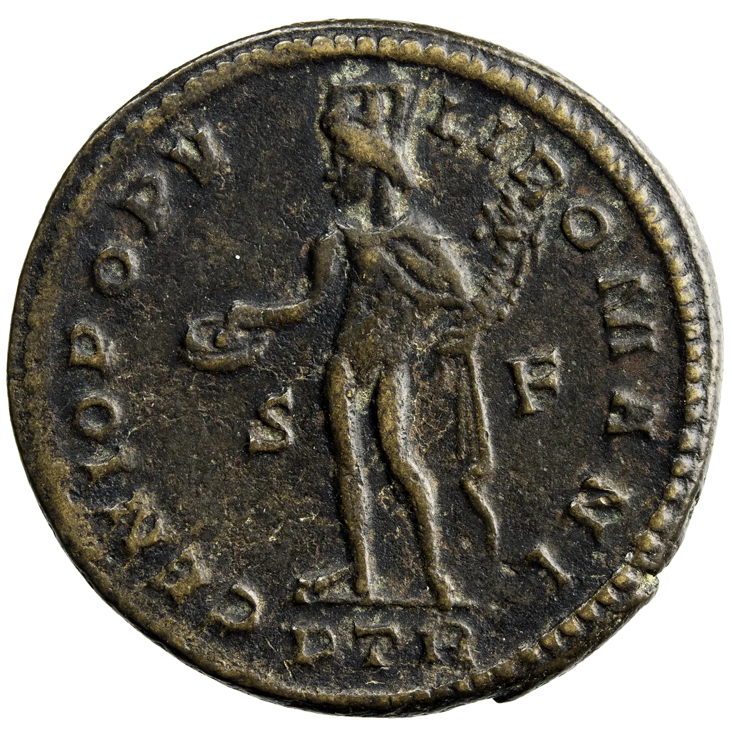 Galerius as Caesar AE Follis Treveri