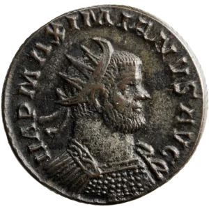 Maximian BI antoninianus Lugdunum 292