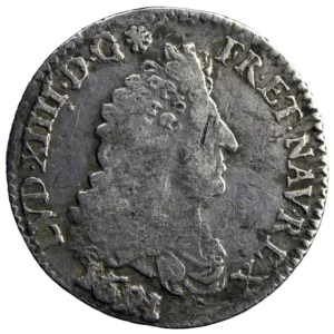 Louis XIV 1/12 écu aux 8L 1691 Paris
