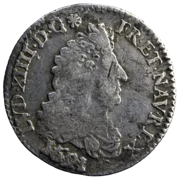 Louis XIV 1/12 écu aux 8L 1691 Paris