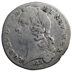 Louis XV 1/5 écu 1749 Lyon