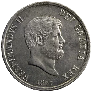 Royaume de 2 Siciles Ferdinand II 120 grana 1857
