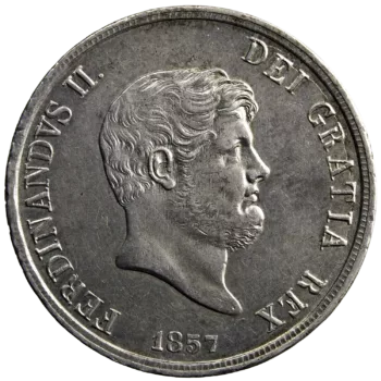 Royaume de 2 Siciles Ferdinand II 120 grana 1857