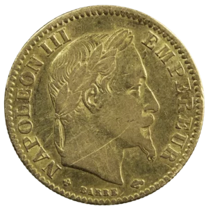 Napoléon III 10 francs 1863 Strasbourg