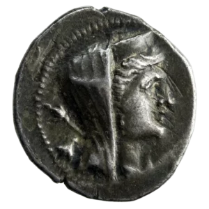 Bruttium The Brettii AR drachm 216-214