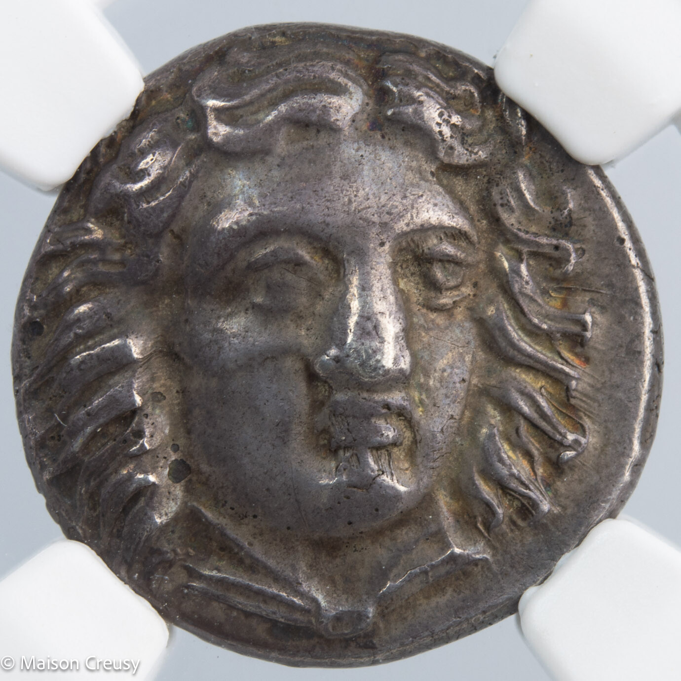 Satrapes de Carie Pixodaros didrachm NGC XF