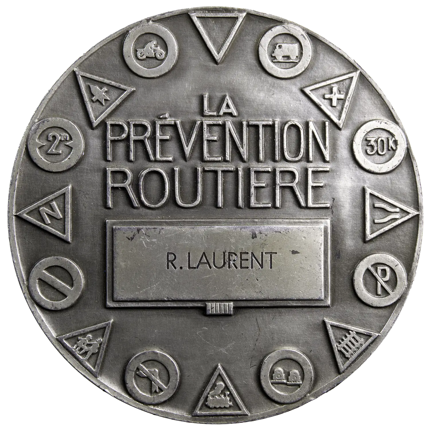 Silver medal Road safety by Turin