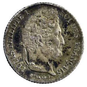 Louis-Philippe 1/4 franc 1833 Lyon