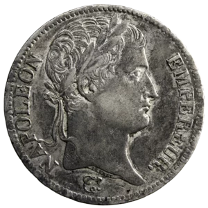 Napoléon I 5 francs 1808 Lille