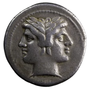 République romaine didrachme 225-212
